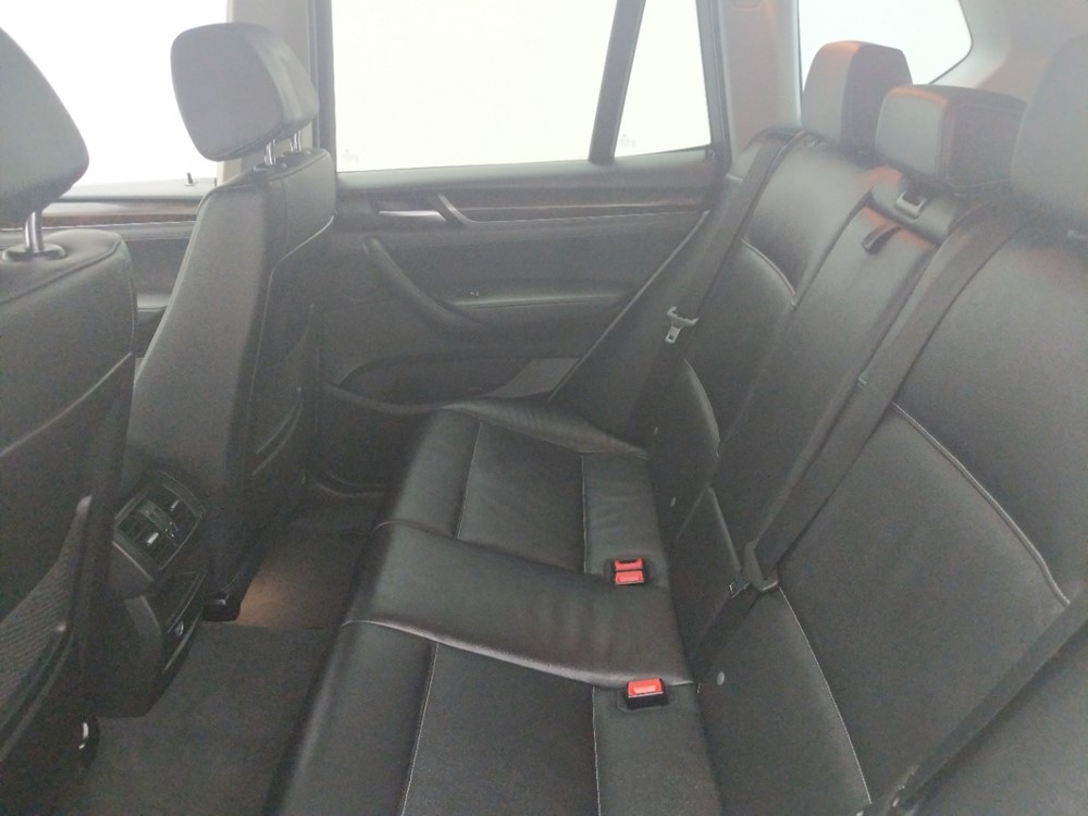 2017 BMW X3 - Driver Rear Seat