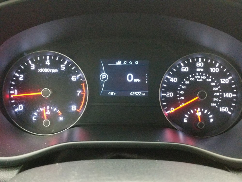 2018 Kia Sportage - Odometer Close Up
