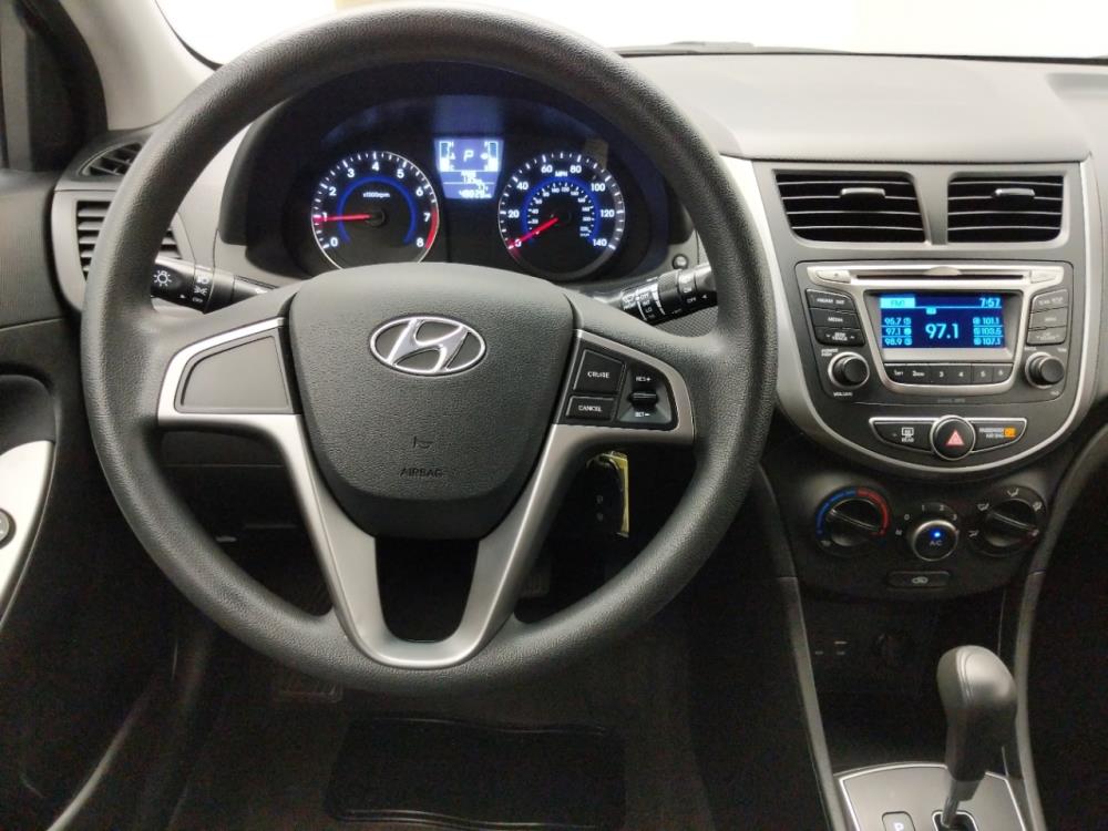 2016 Hyundai Accent - Driver Dash