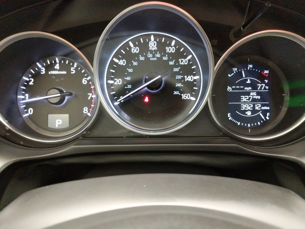 2017 Mazda Mazda6 - Odometer Close Up