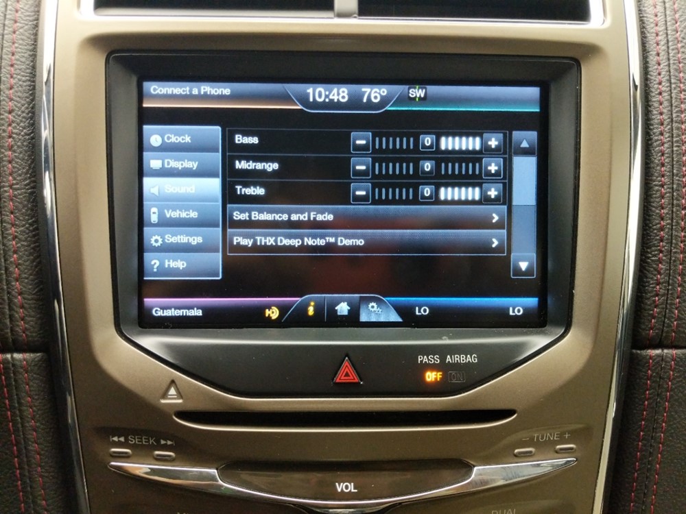 2015 Lincoln MKX - Stereo Package