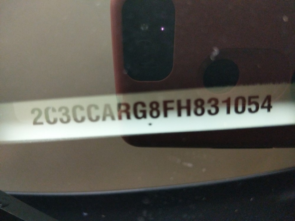 2015 Chrysler 300 - VIN Plate