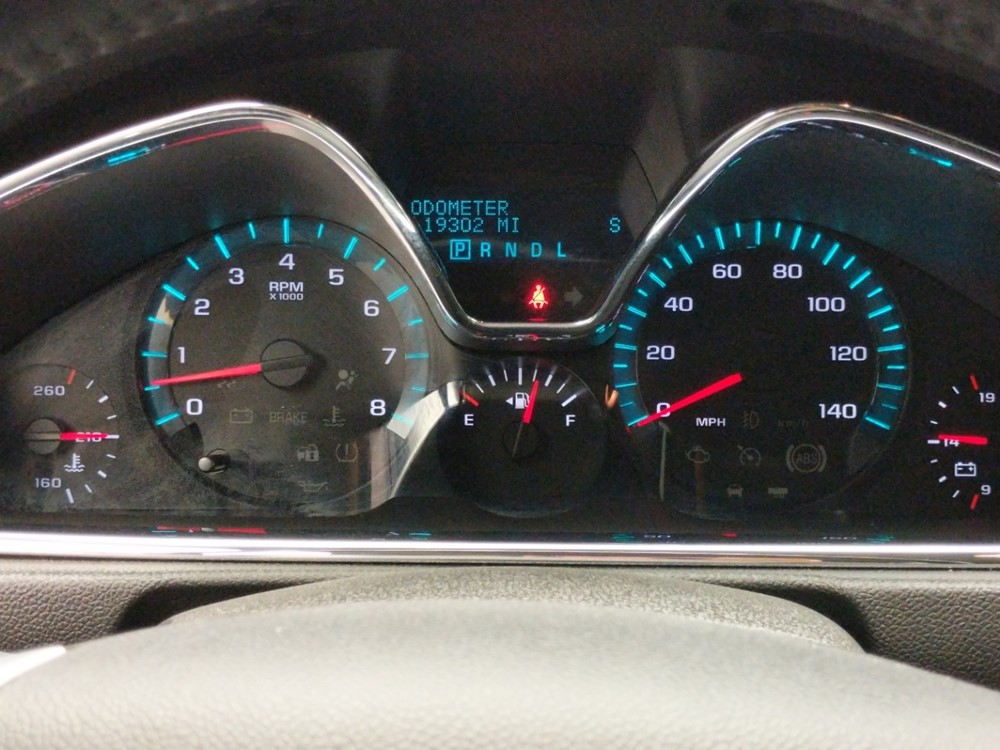 2016 Chevrolet Traverse - Odometer Close Up