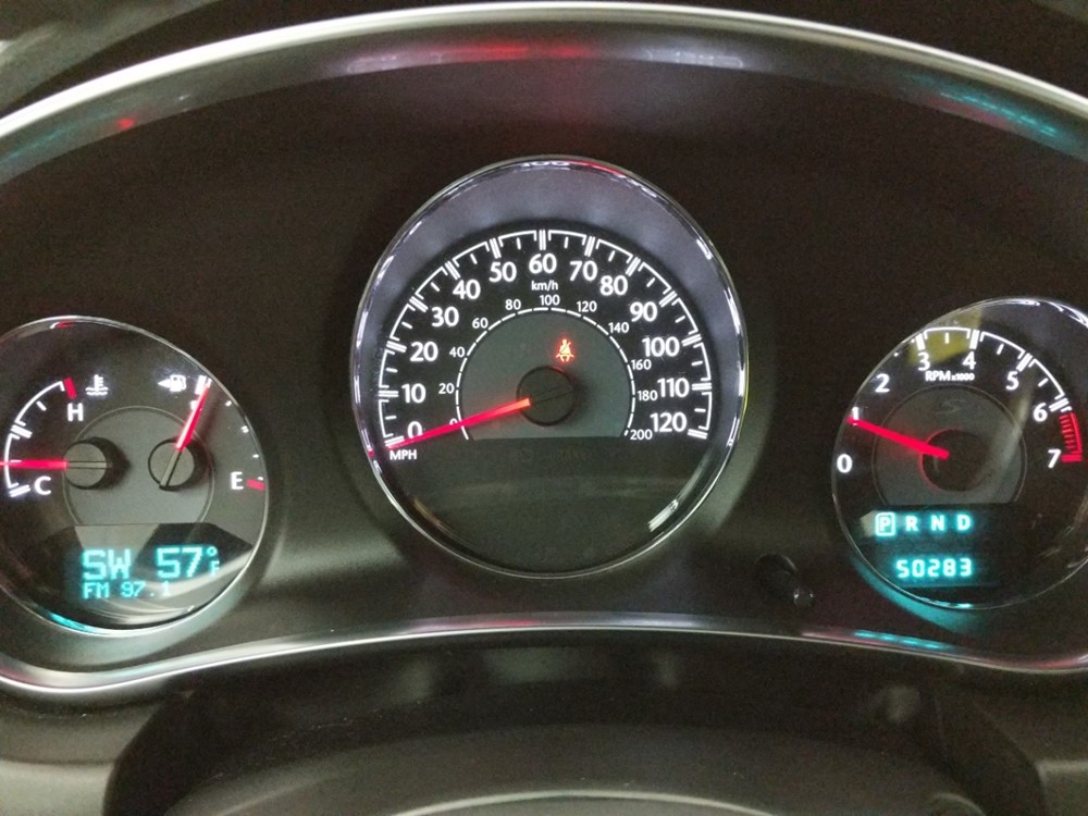 2014 Chrysler 200 - Odometer Close Up