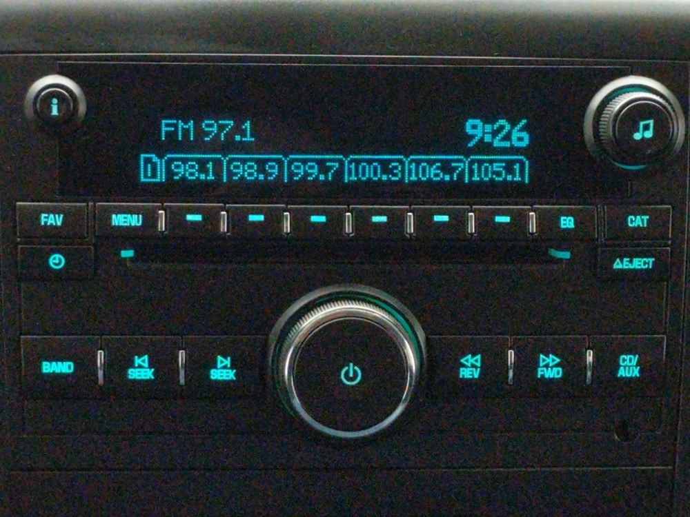 2012 Chevrolet Silverado 1500 - Stereo Package