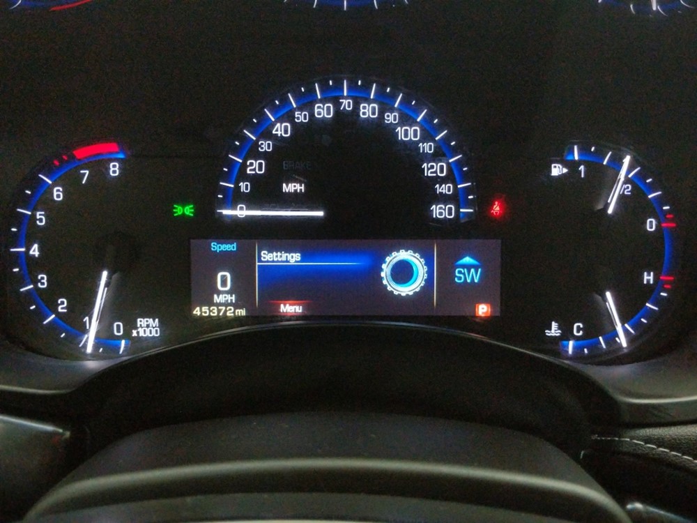 2013 Cadillac ATS - Odometer Close Up