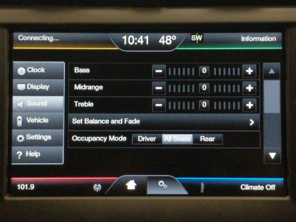 2016 Ford Fusion - Stereo Package