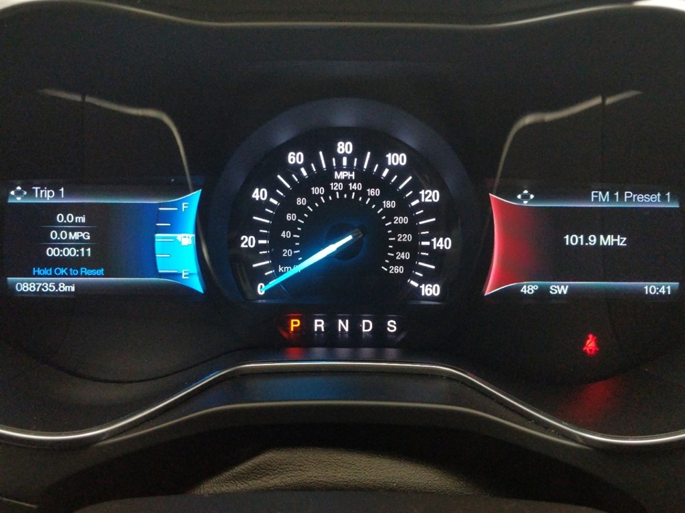 2016 Ford Fusion - Odometer Close Up