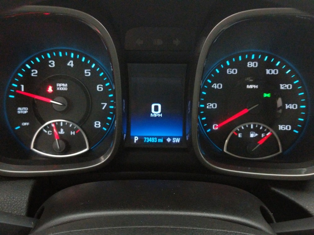 2015 Chevrolet Malibu - Odometer Close Up