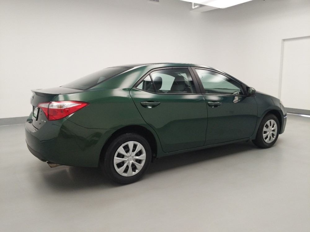 2016 Toyota Corolla - Passenger Rear Side