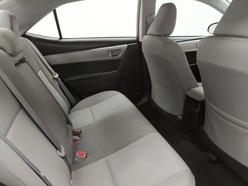 2016 Toyota Corolla - Passenger Rear Seat