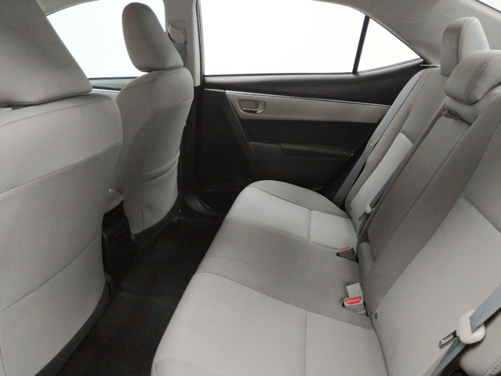 2016 Toyota Corolla - Driver Rear Seat