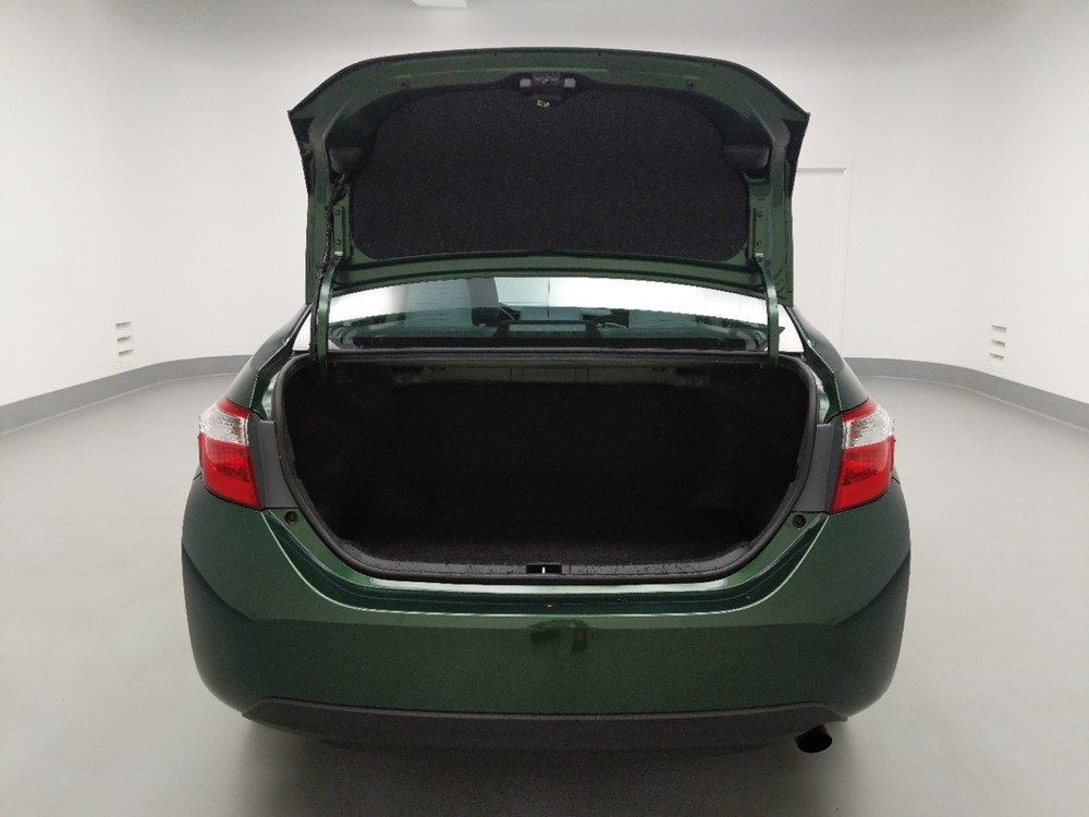 2016 Toyota Corolla - Trunk