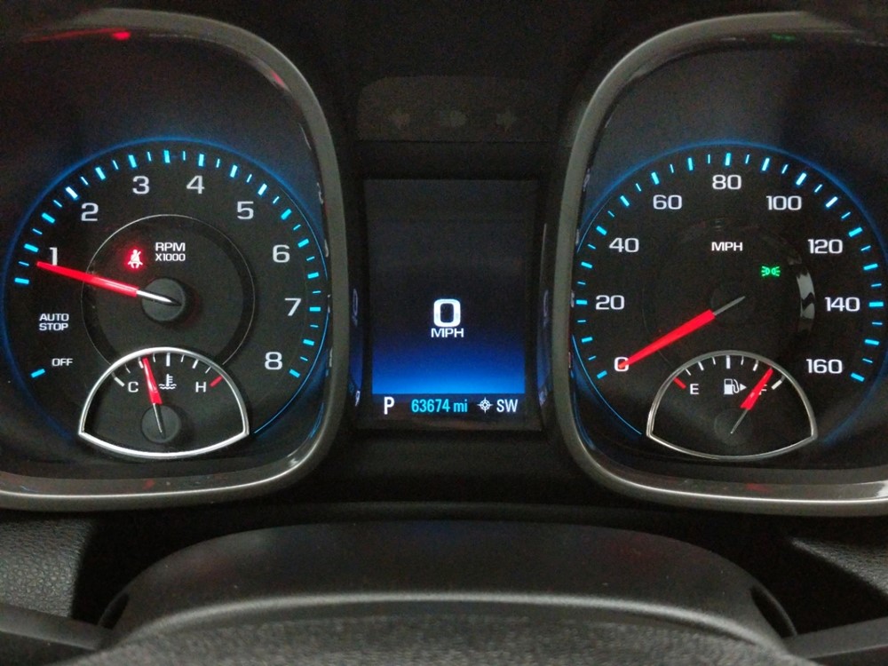2015 Chevrolet Malibu - Odometer Close Up
