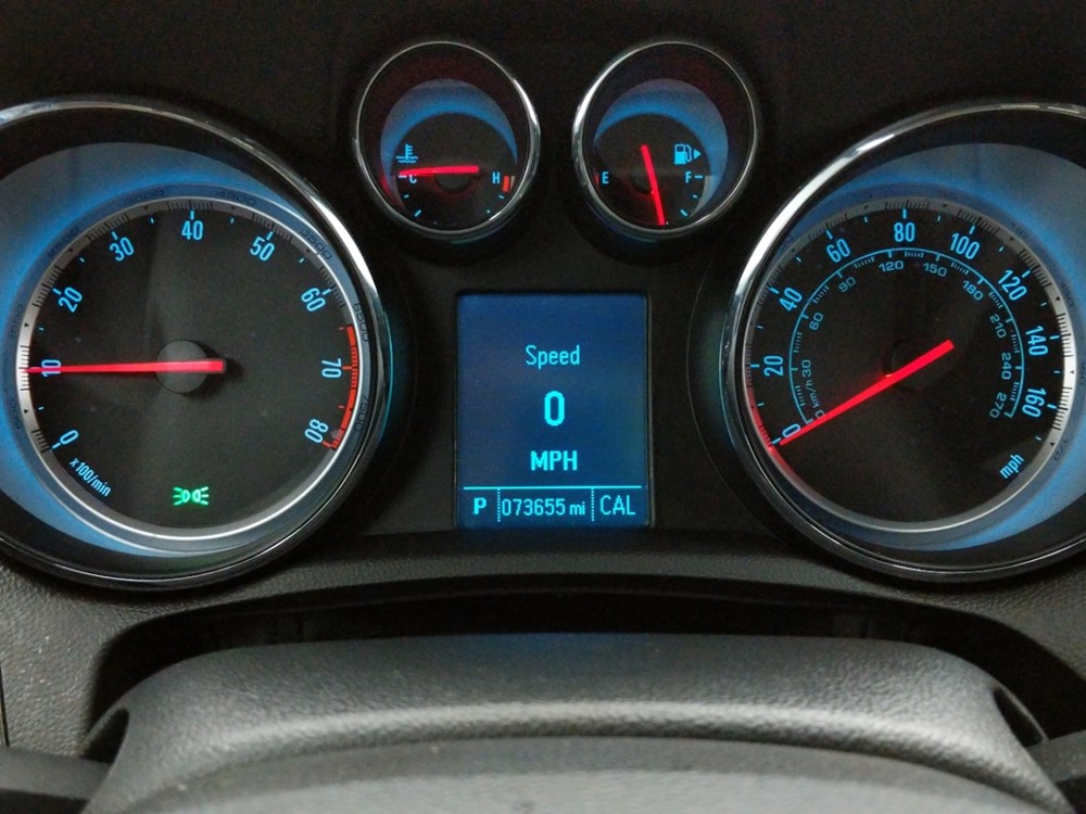2014 Buick Encore - Odometer Close Up