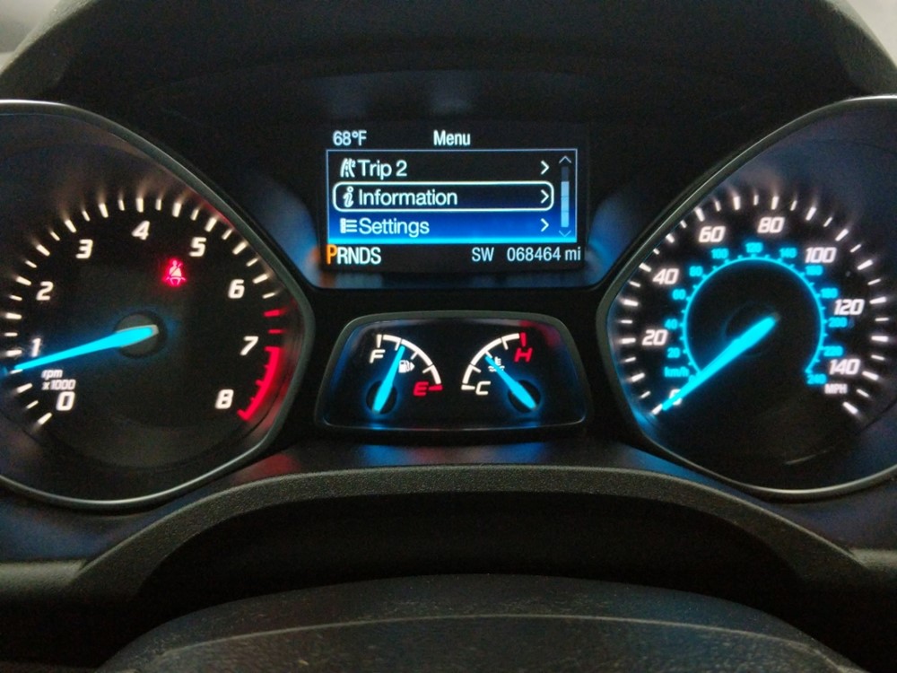 2016 Ford Escape - Odometer Close Up