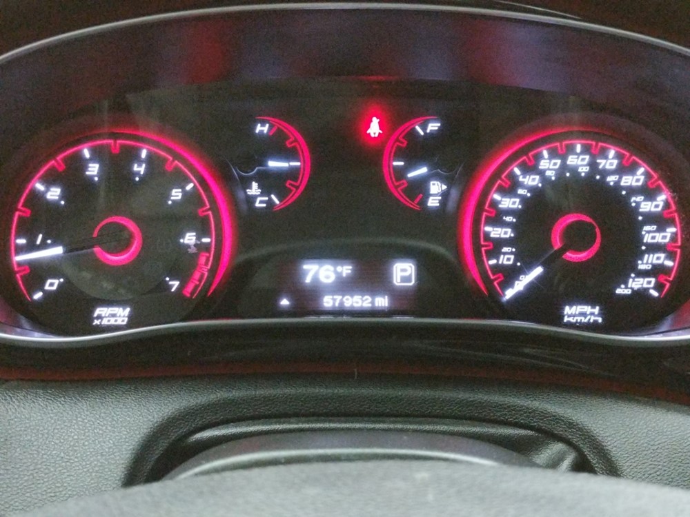 2015 Dodge Dart - Odometer Close Up