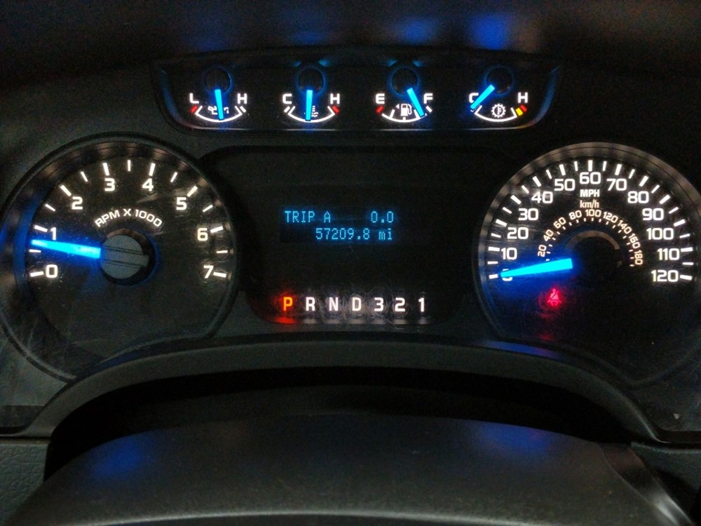 2014 Ford F-150 - Odometer Close Up