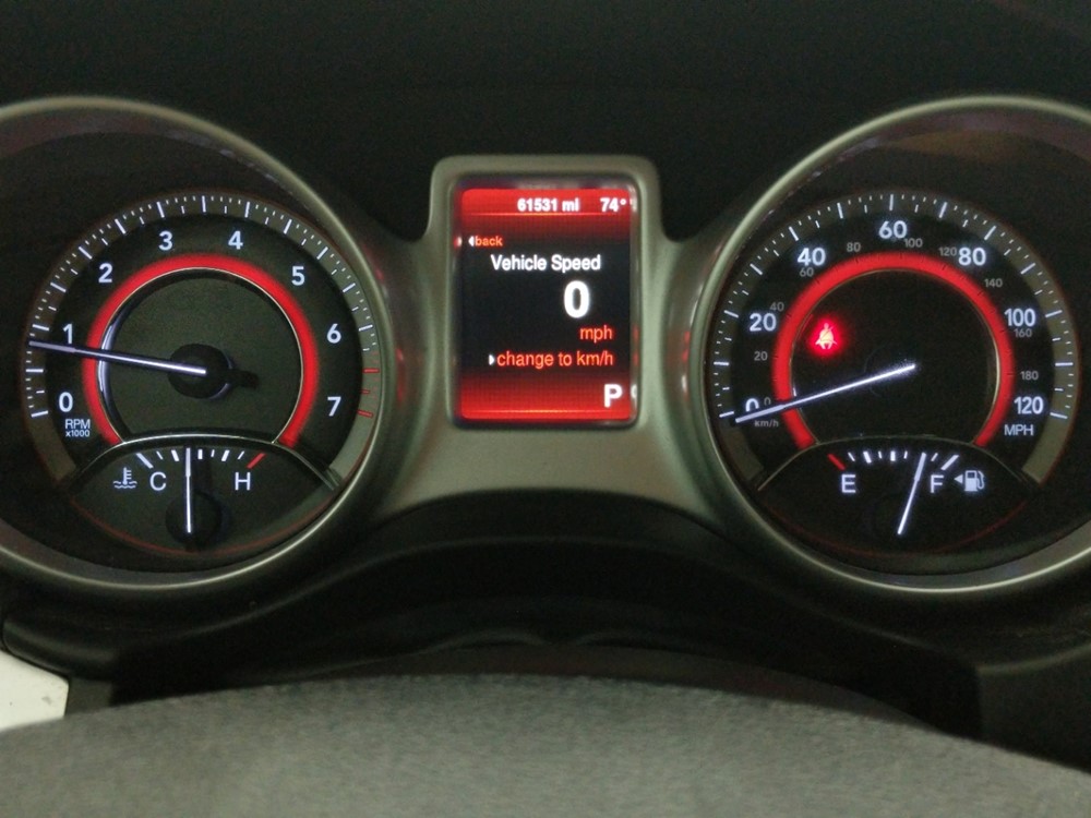 2016 Dodge Journey - Odometer Close Up