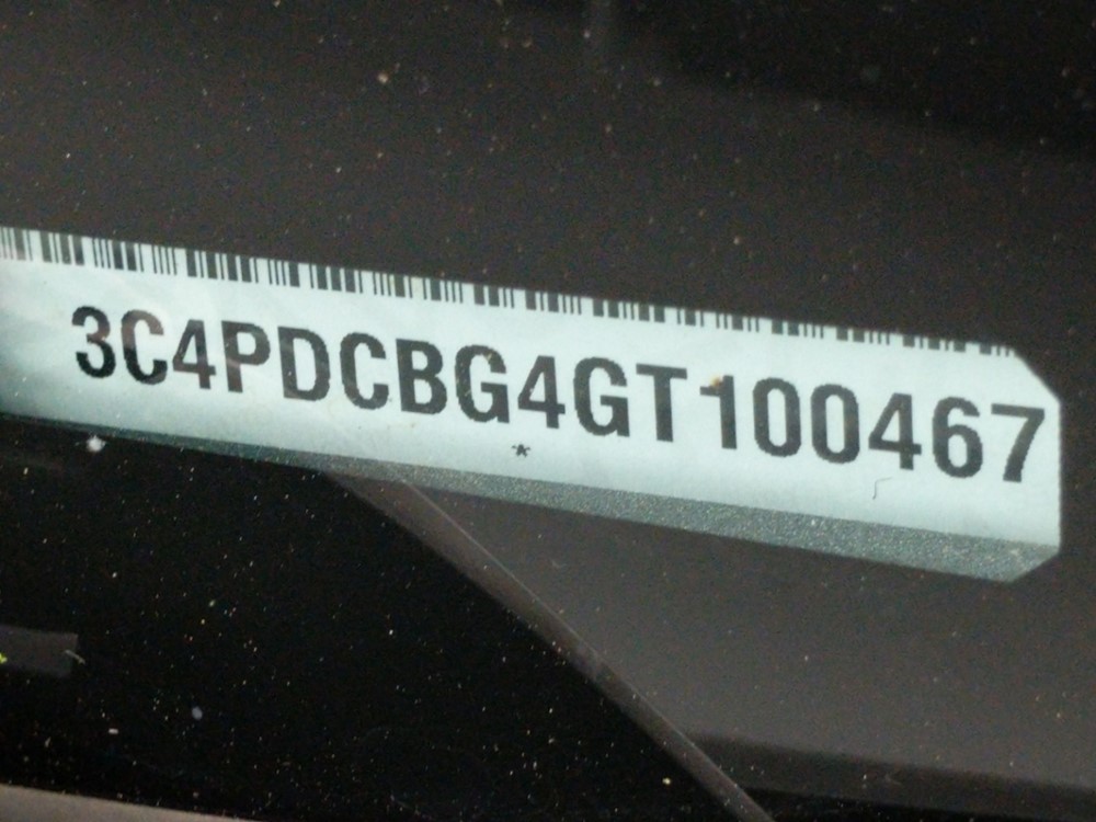 2016 Dodge Journey - VIN Plate