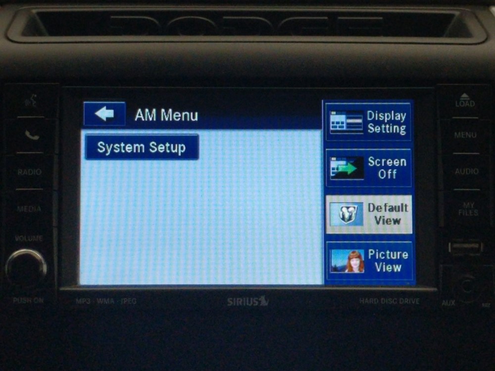 2011 Dodge Ram 1500 - Stereo Package