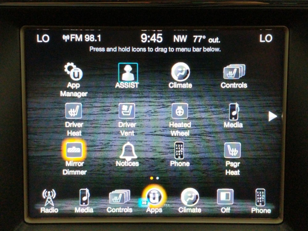 2015 Jeep Grand Cherokee - Stereo Package
