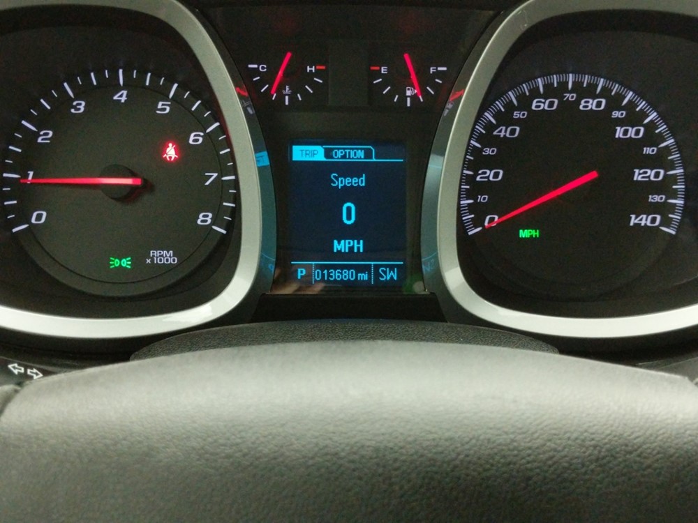 2016 Chevrolet Equinox - Odometer Close Up