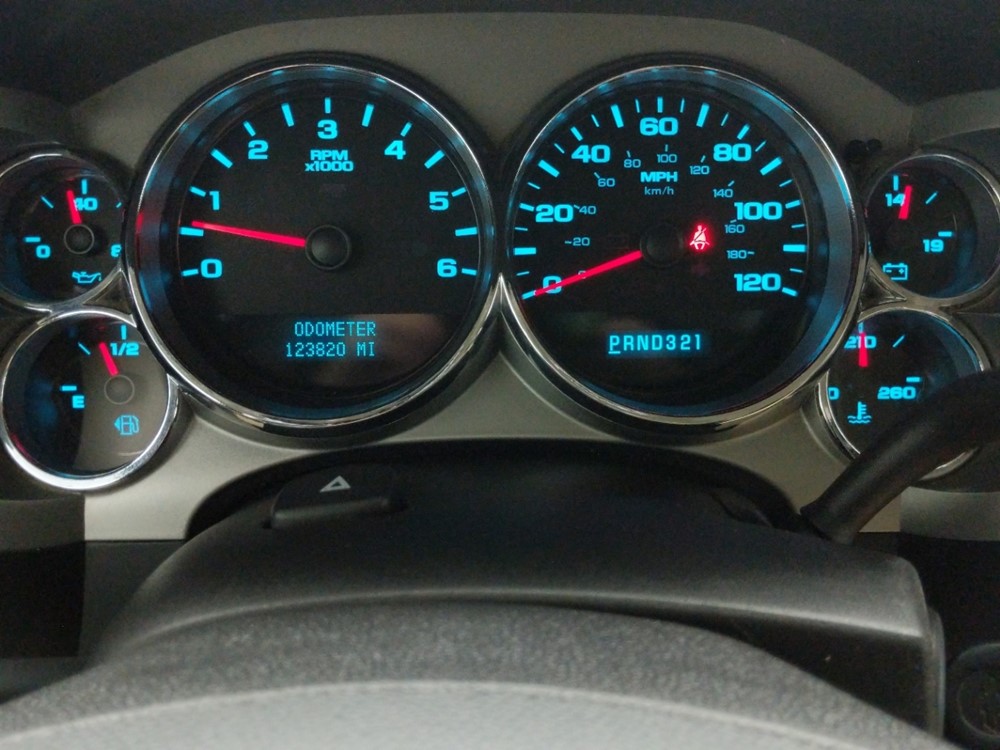 2008 Chevrolet Silverado 1500 - Odometer Close Up