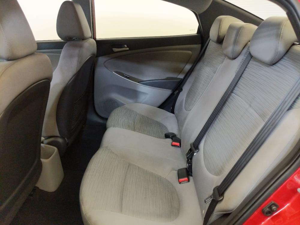 2016 Hyundai Accent - Driver Rear Seat