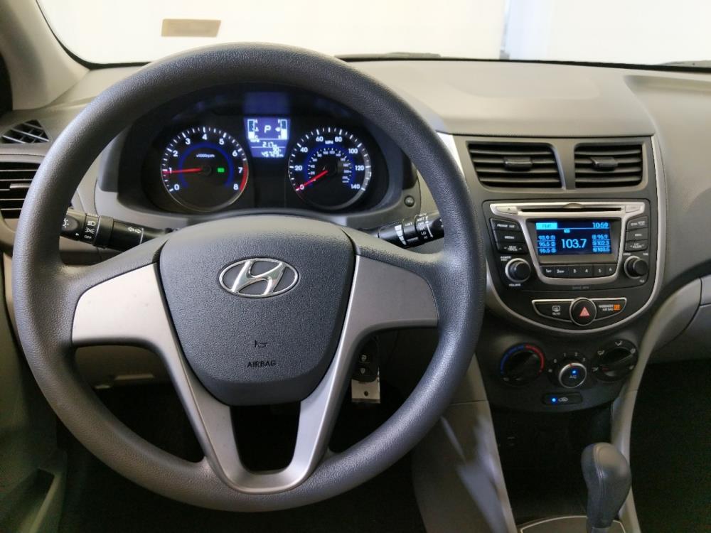 2016 Hyundai Accent - Driver Dash