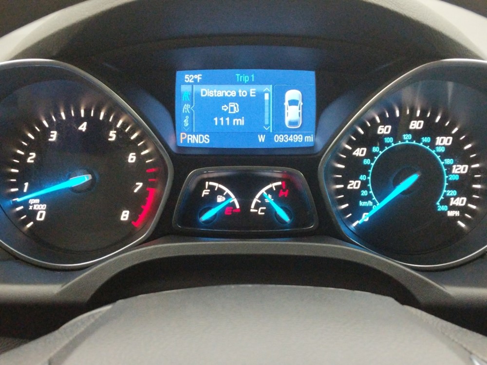 2013 Ford Escape - Odometer Close Up