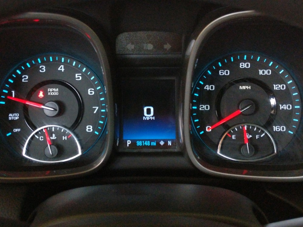 2014 Chevrolet Malibu - Odometer Close Up