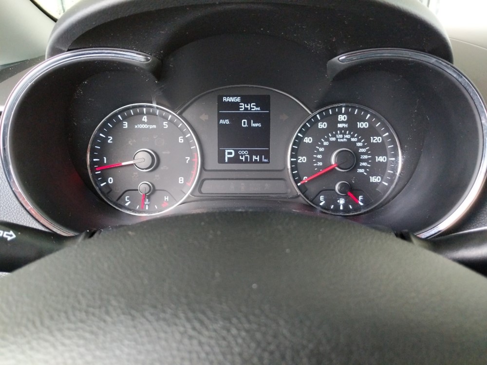 2016 Kia Forte - Odometer Close Up