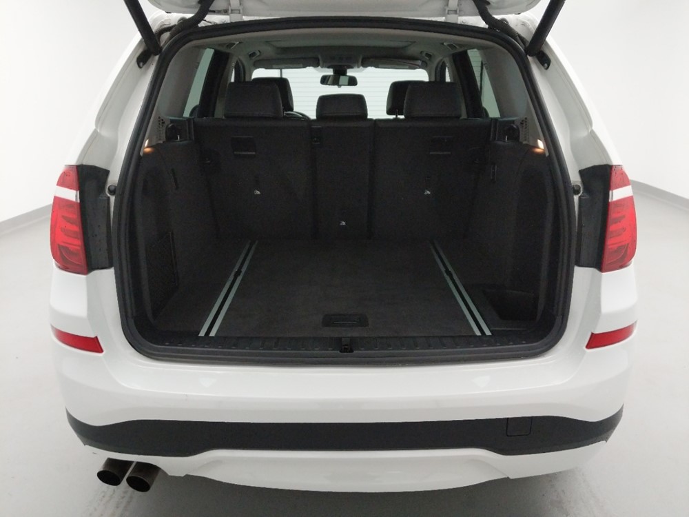 2017 BMW X3 - Trunk