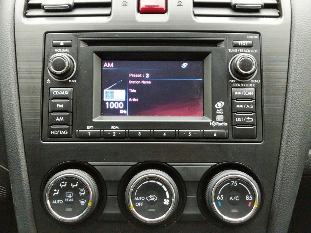 2013 Subaru XV Crosstrek - Stereo Package
