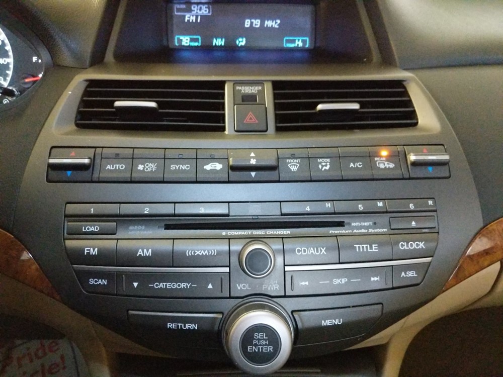2012 Honda Accord - Stereo Package