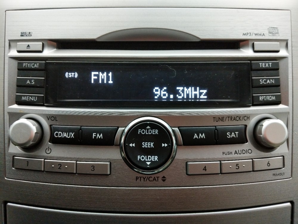 2011 Subaru Outback - Stereo Package