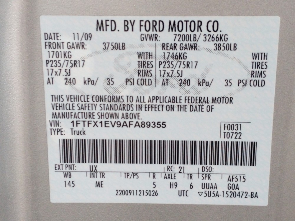 2010 Ford F 150 Super Cab XLT 6.5 ft for sale in Indianapolis ...