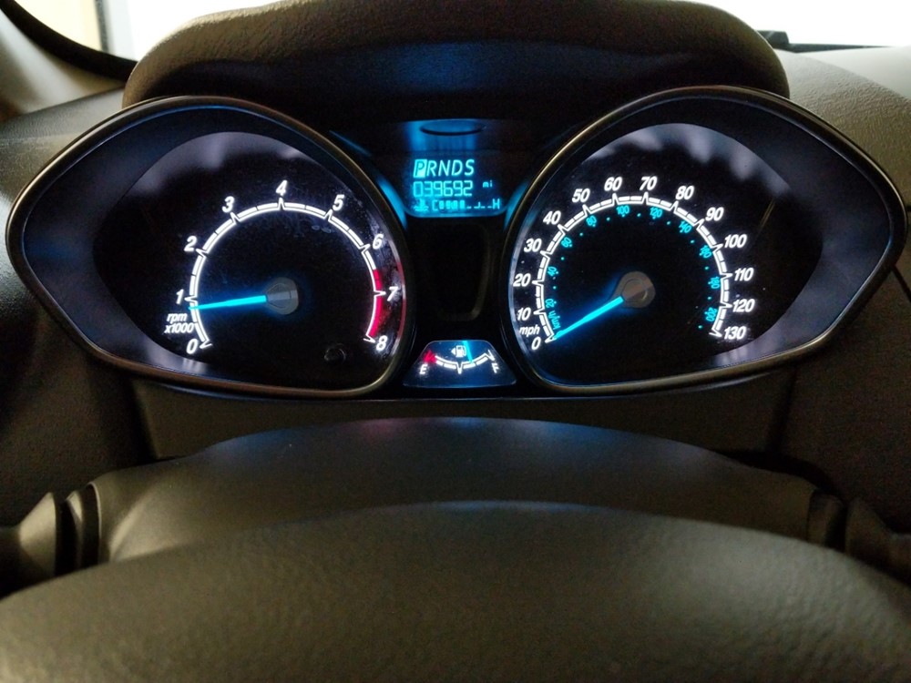 2017 Ford Fiesta - Odometer Close Up
