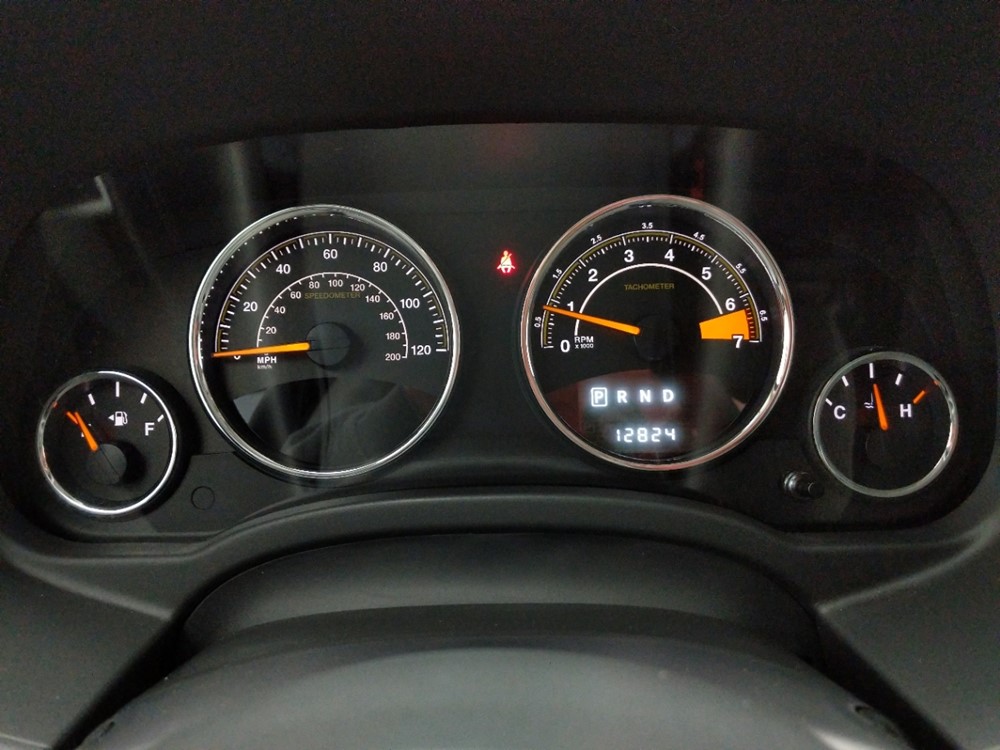 2016 Jeep Compass - Odometer Close Up