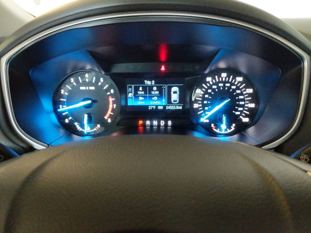 2015 Ford Fusion - Odometer Close Up