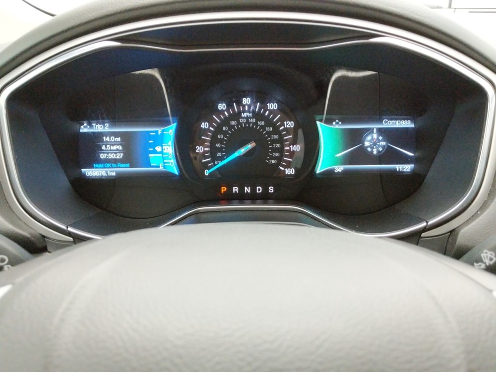 2016 Ford Fusion - Odometer Close Up
