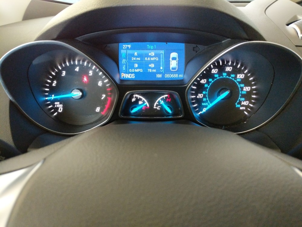 2014 Ford Escape - Odometer Close Up
