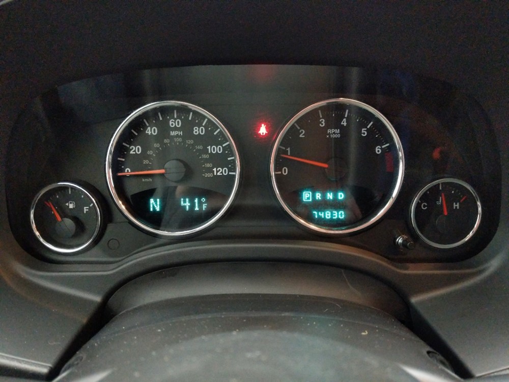2011 Jeep Compass - Odometer Close Up