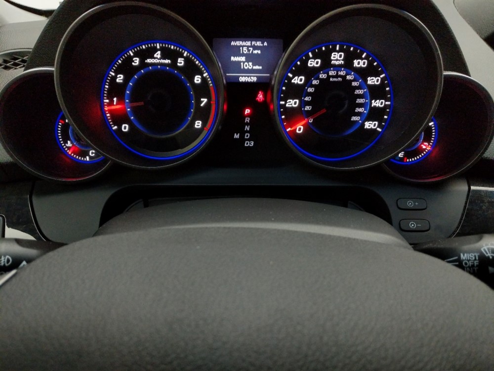 2008 Acura MDX - Odometer Close Up