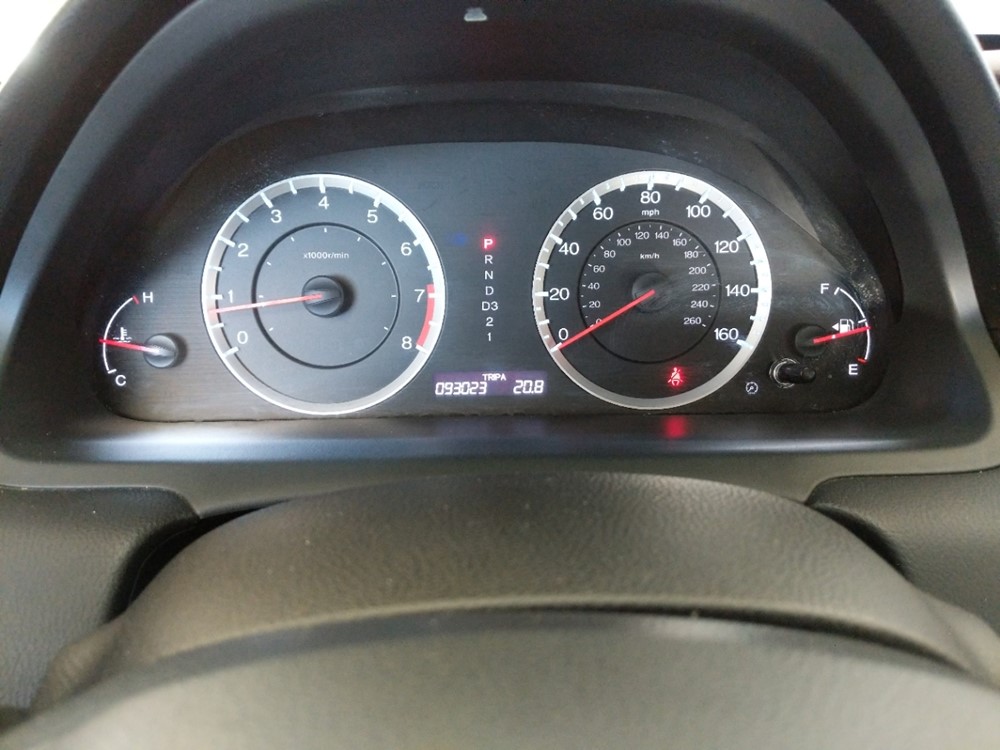 2012 Honda Accord - Odometer Close Up