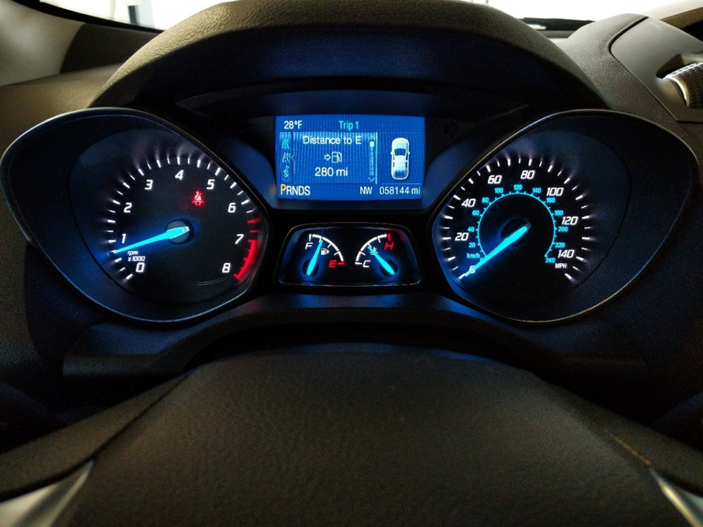 2014 Ford Escape - Odometer Close Up