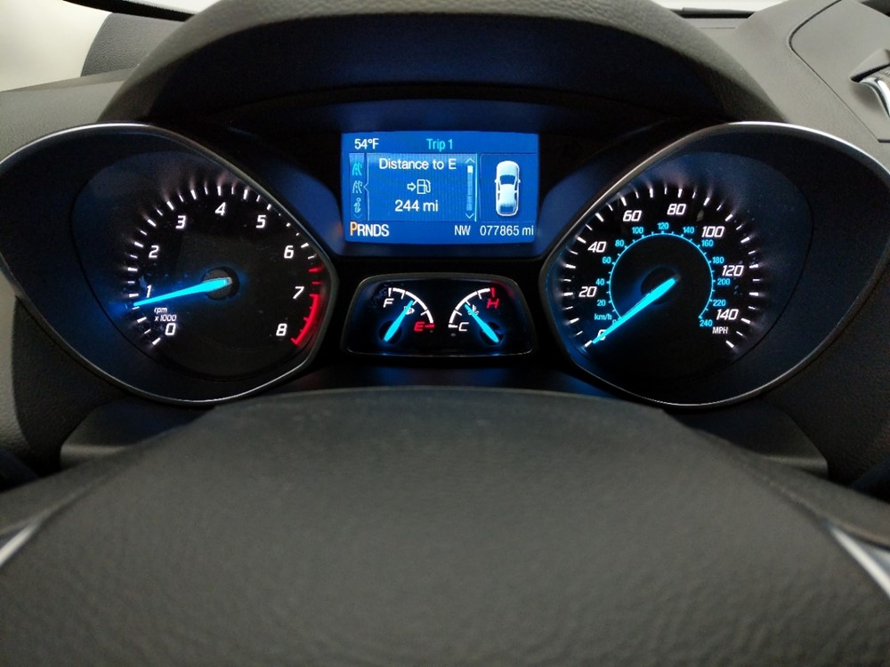 2014 Ford Escape - Odometer Close Up
