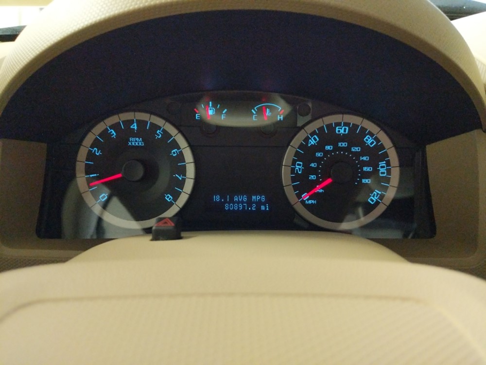 2012 Ford Escape - Odometer Close Up