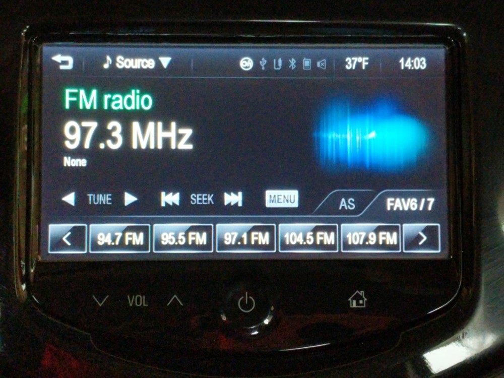 2015 Chevrolet Spark - Stereo Package